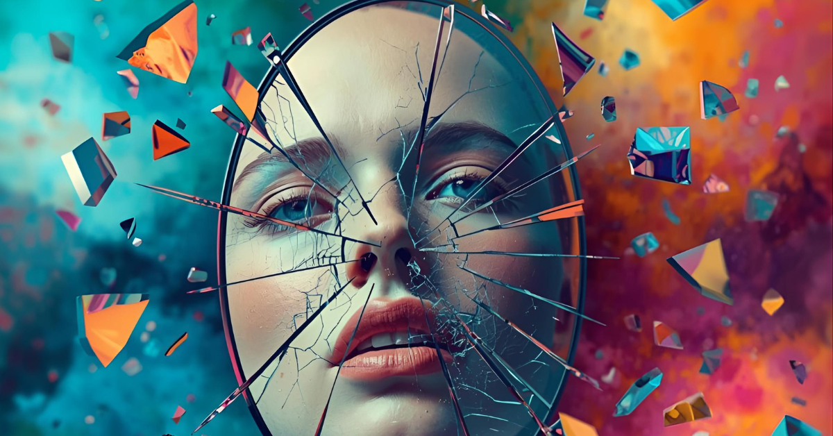 A- distorted-self-image