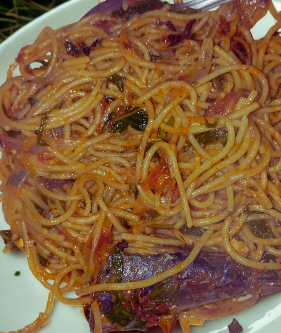 jollof spaghetti