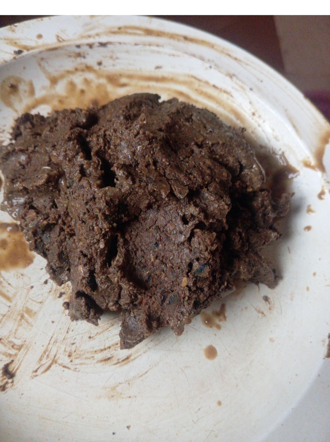 mashed fermented ogiri okpei