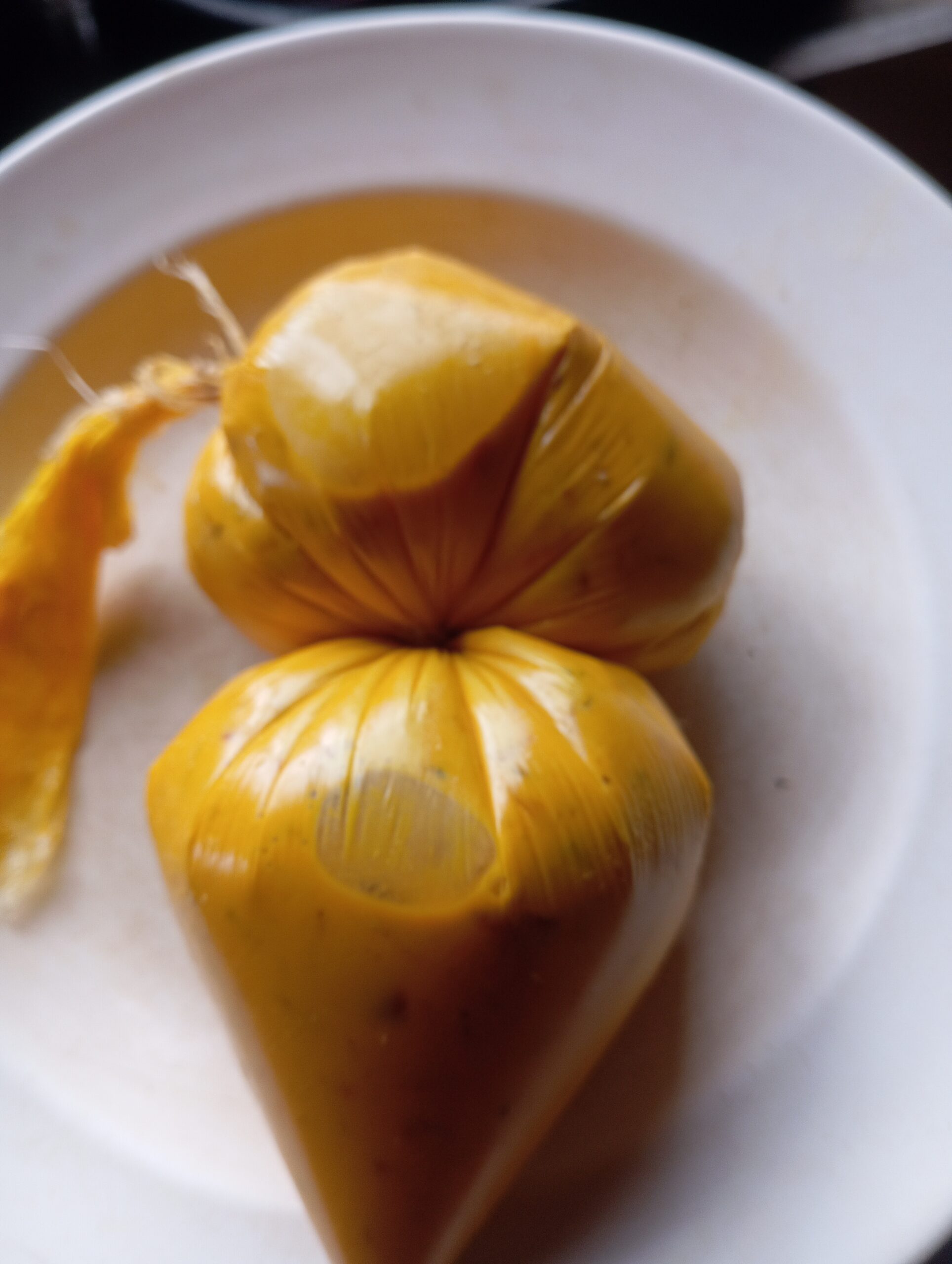 okpa Nsukka ready to be steamed.