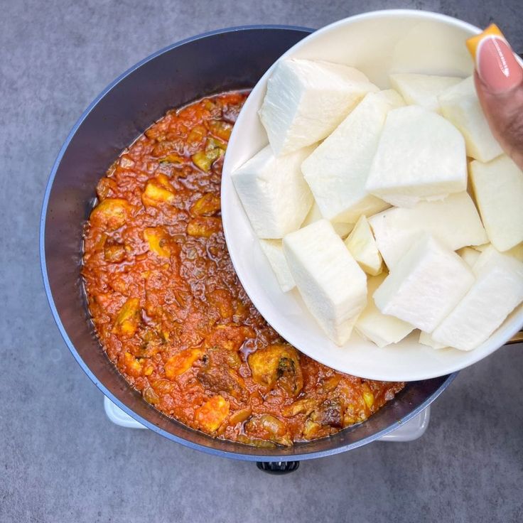 Porridge yam