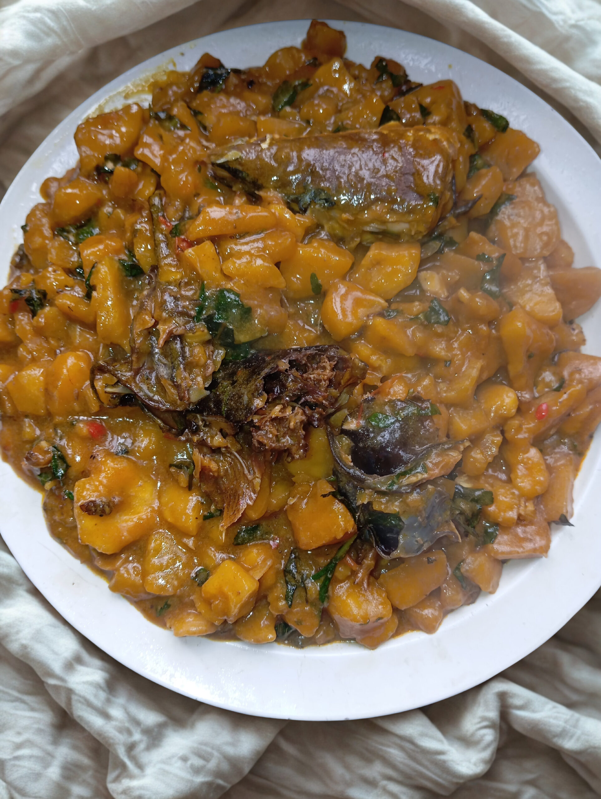 Picture-of-unripe- plantain- porridge