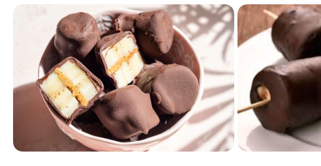 Dark chocolate bites ( easy healthy chocolate dessert) 