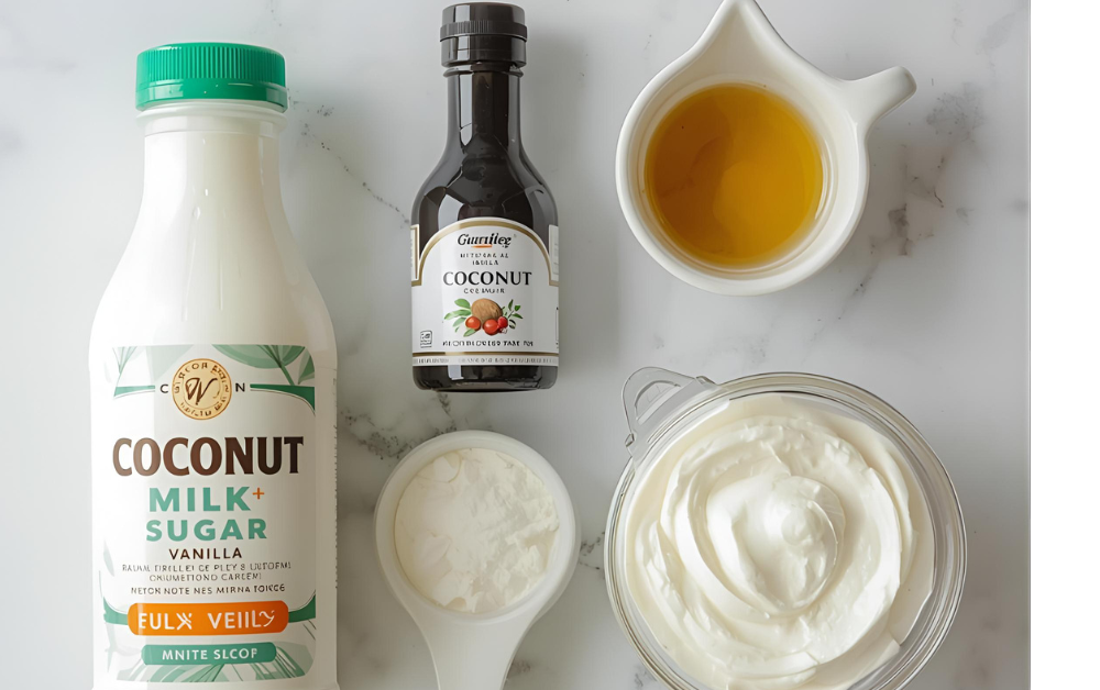 Ingredients-for-coconut-ice-cream