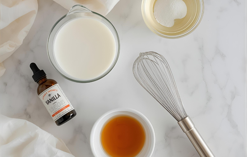 Ingredients -for-homemade-icecream-without-machine