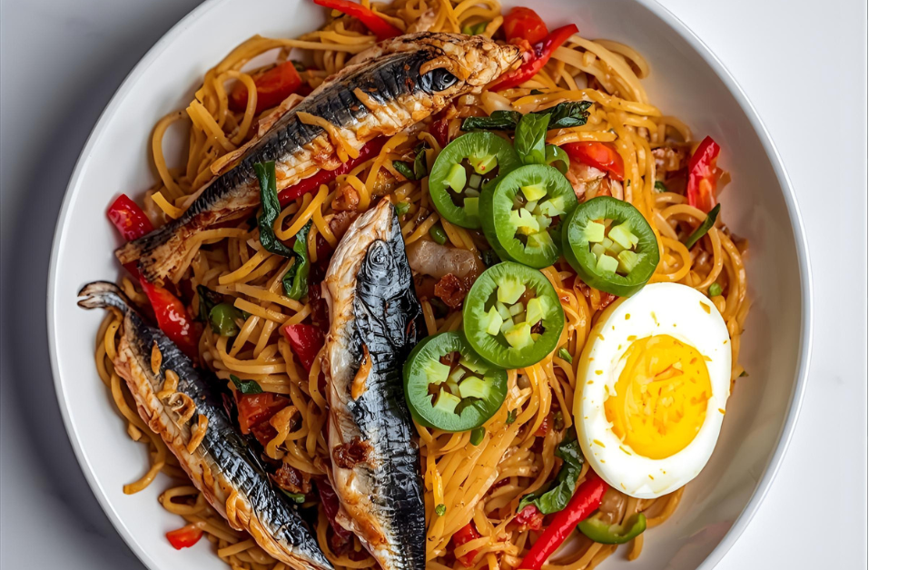 Stir-fry--indomie-noodles-with-vegetables-and-egg-a-fast-low-budget-Nigerian-meal