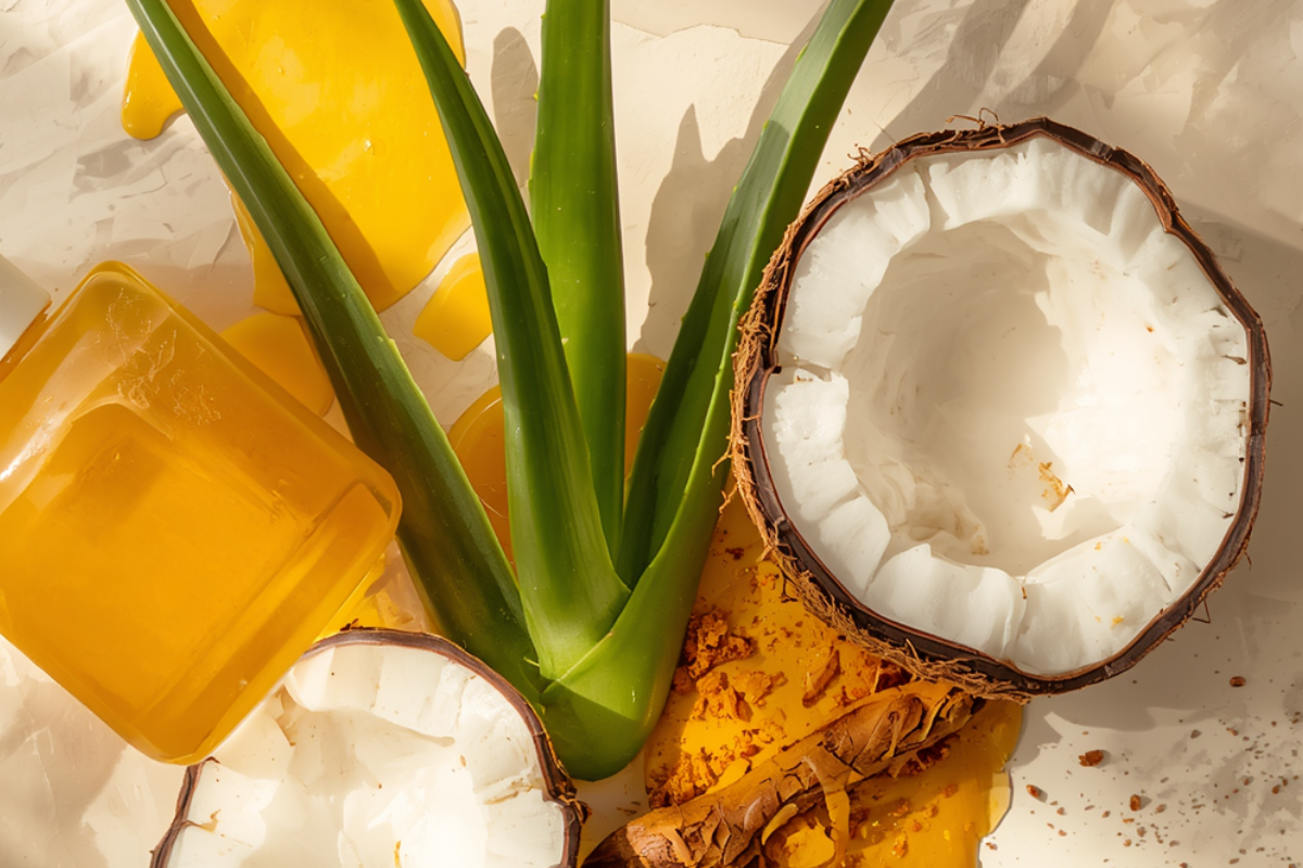 Natural skincare routine for glowing skin