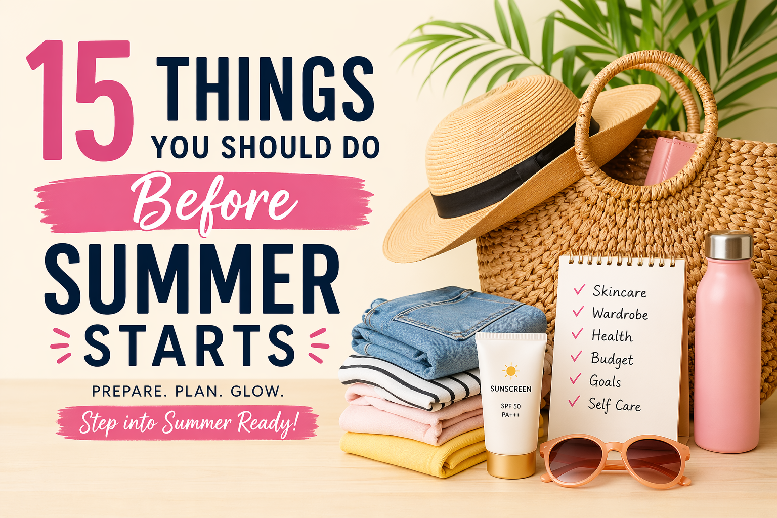 15 Things you should do before summer starts