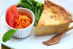 Classic quiche lorraine for 20 father's Day brunch ideas