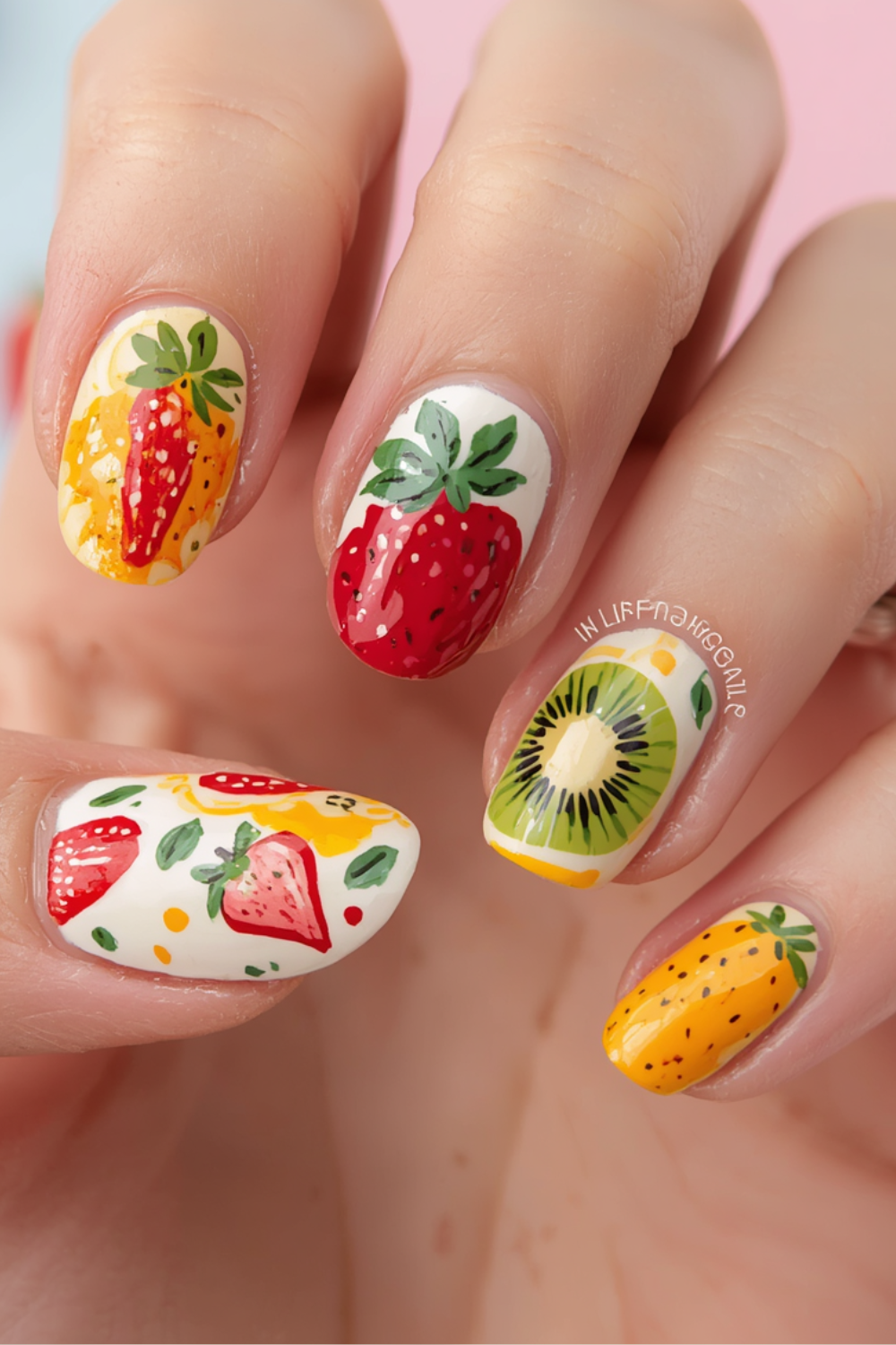 16 Cute Summer Fruit Nail Ideas You'll Want to Try