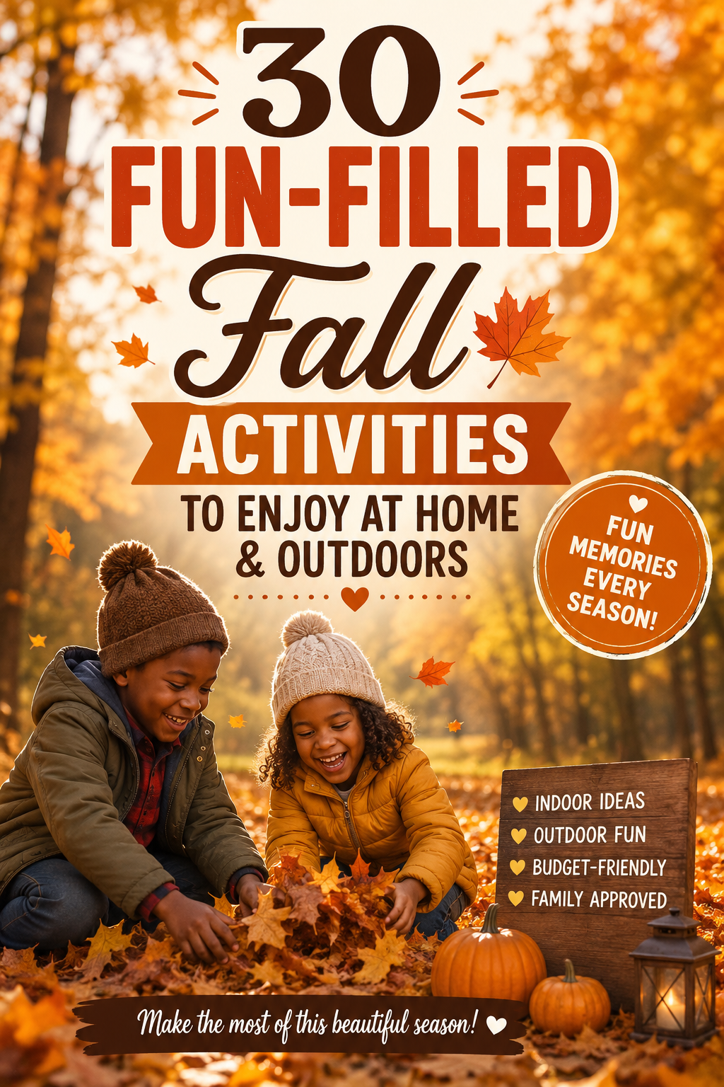 200+ Fun Fall Activities for Adults, Kids, Couples & Families