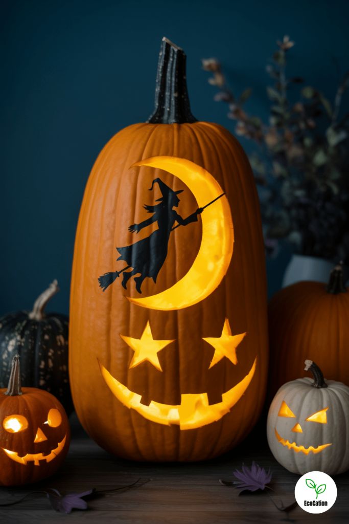 Halloween pumpkin carving 
