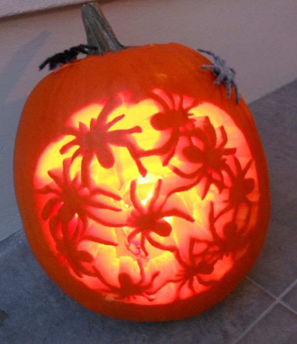 Halloween pumpkin carving 