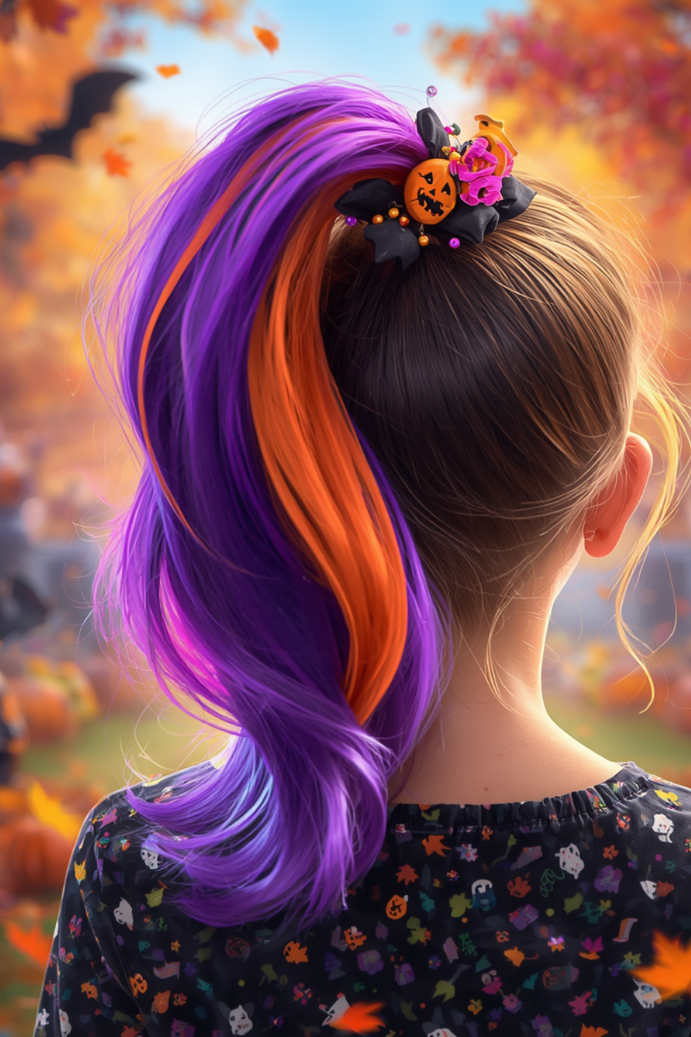 Halloween ponytail hairstyles 