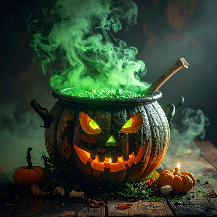 Halloween pumpkin carving 