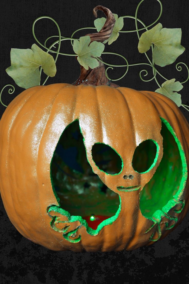 Halloween pumpkin carving 