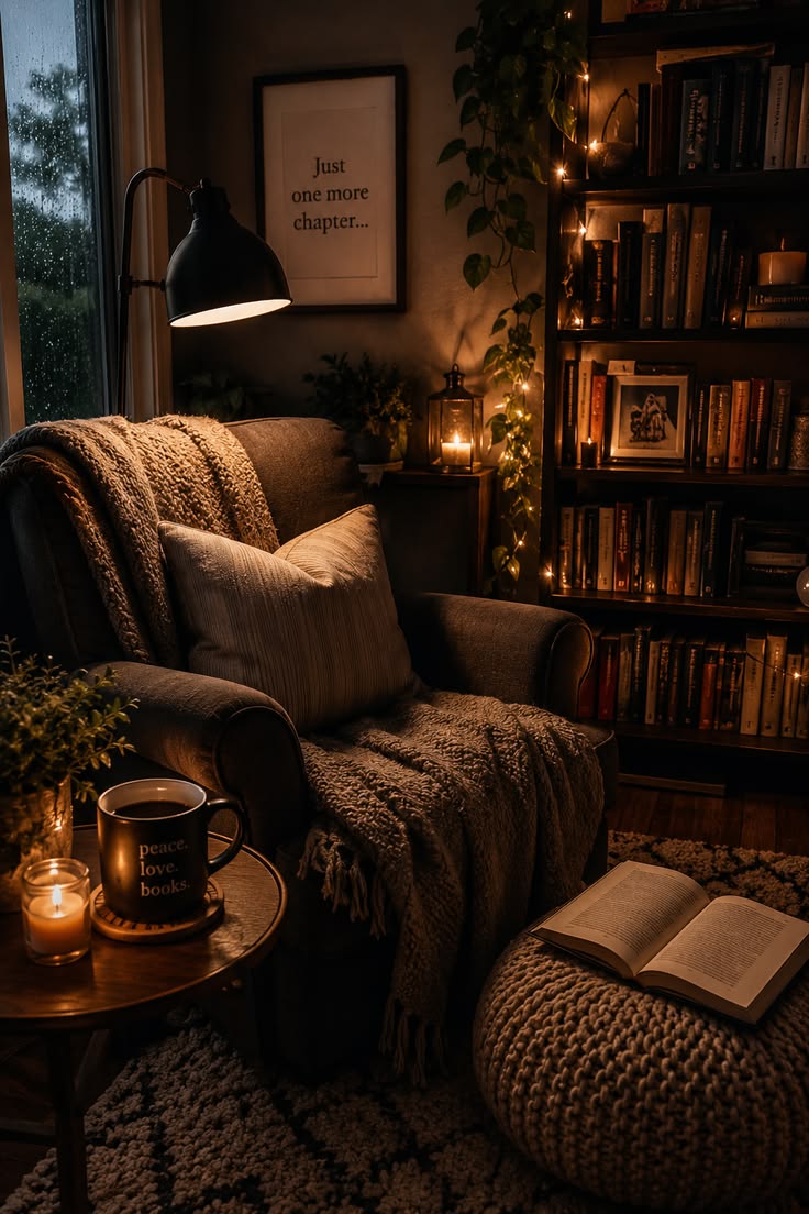 Ladies reading corner ideas 
