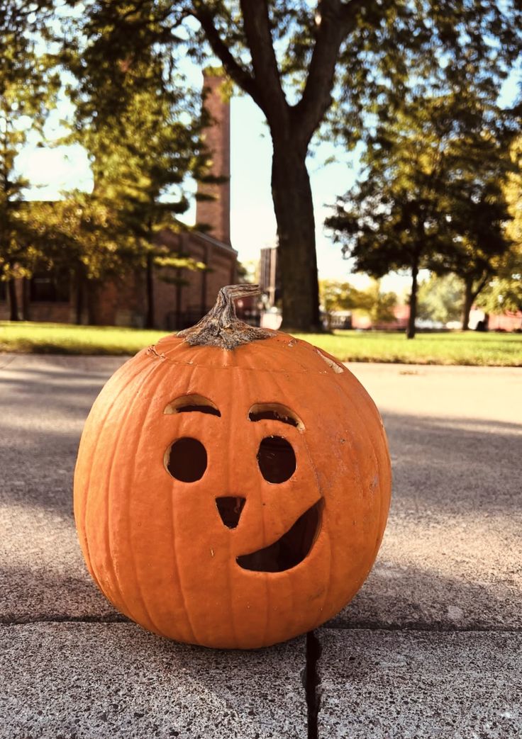 Halloween pumpkin carving 