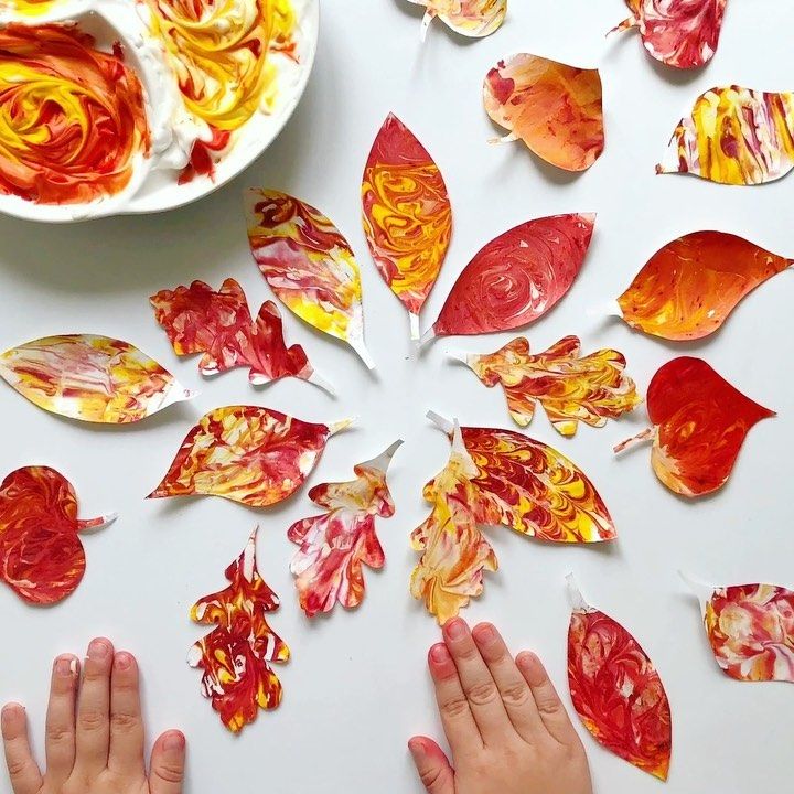 Kindergarten fall crafts
