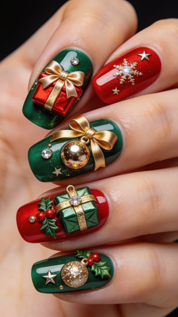Christmas nails 