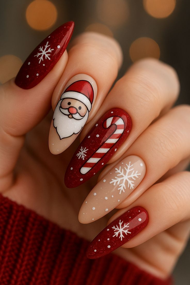 Christmas nail 
