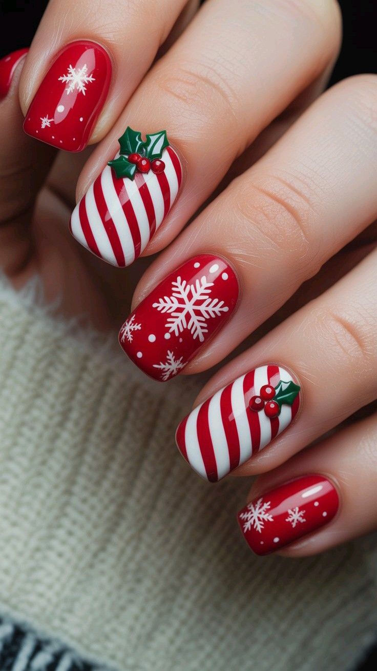 Christmas nail ideas