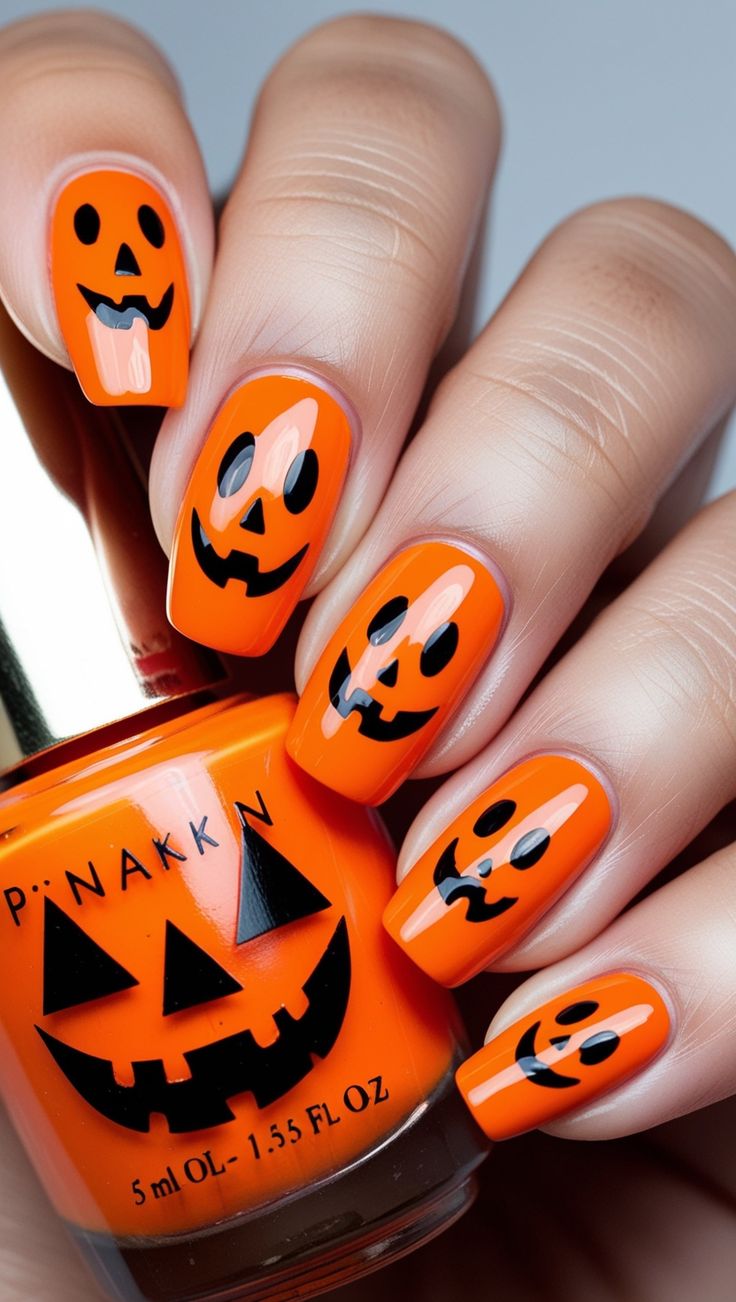 Halloween nails 
