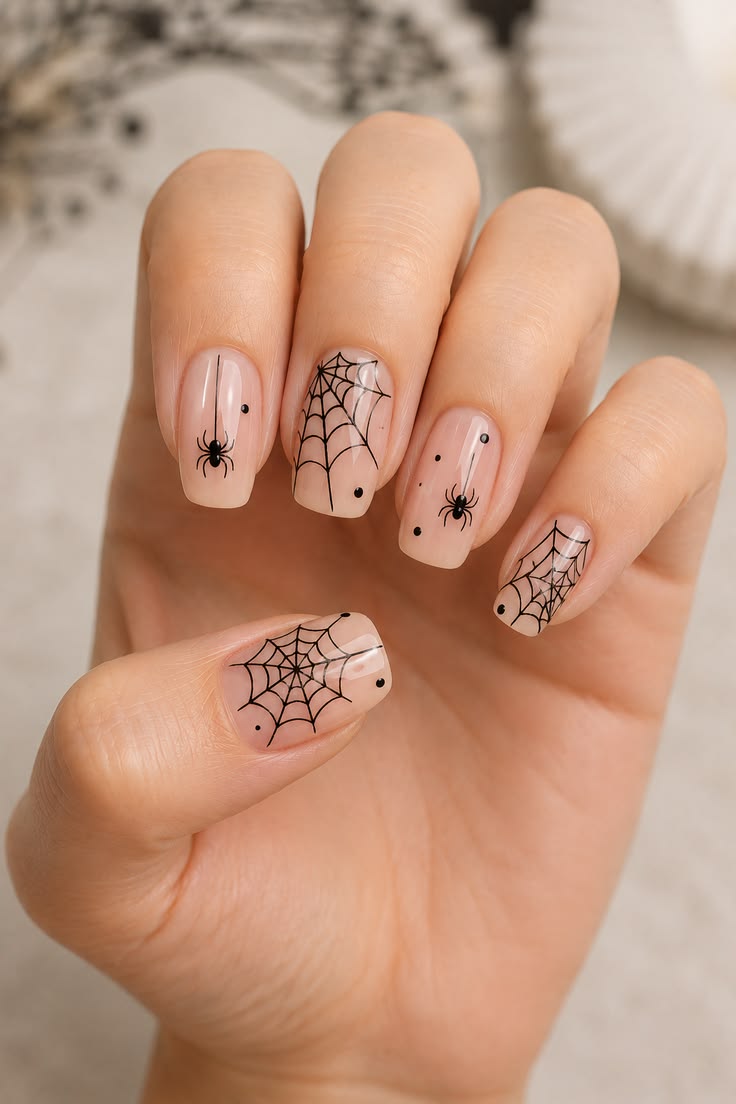 Halloween nails 