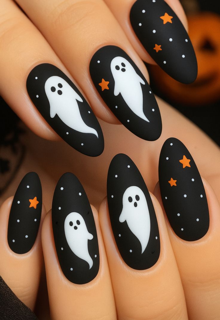 Halloween nails 