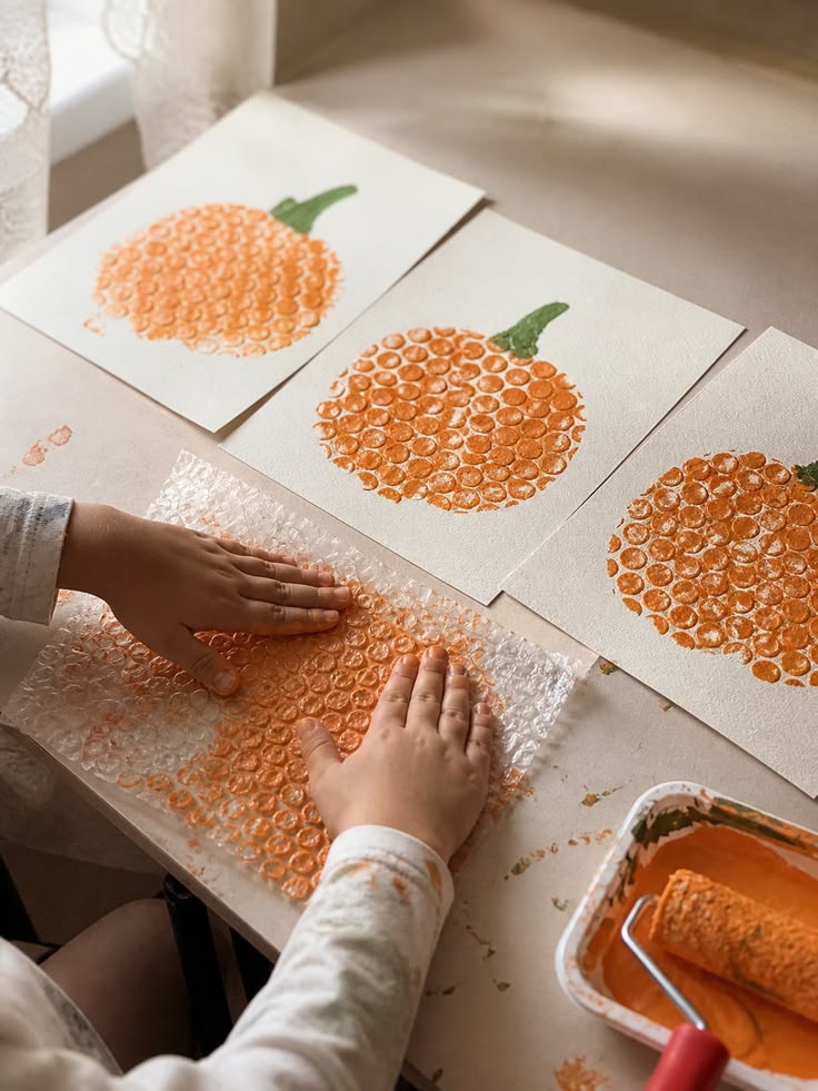 Kindergarten fall crafts