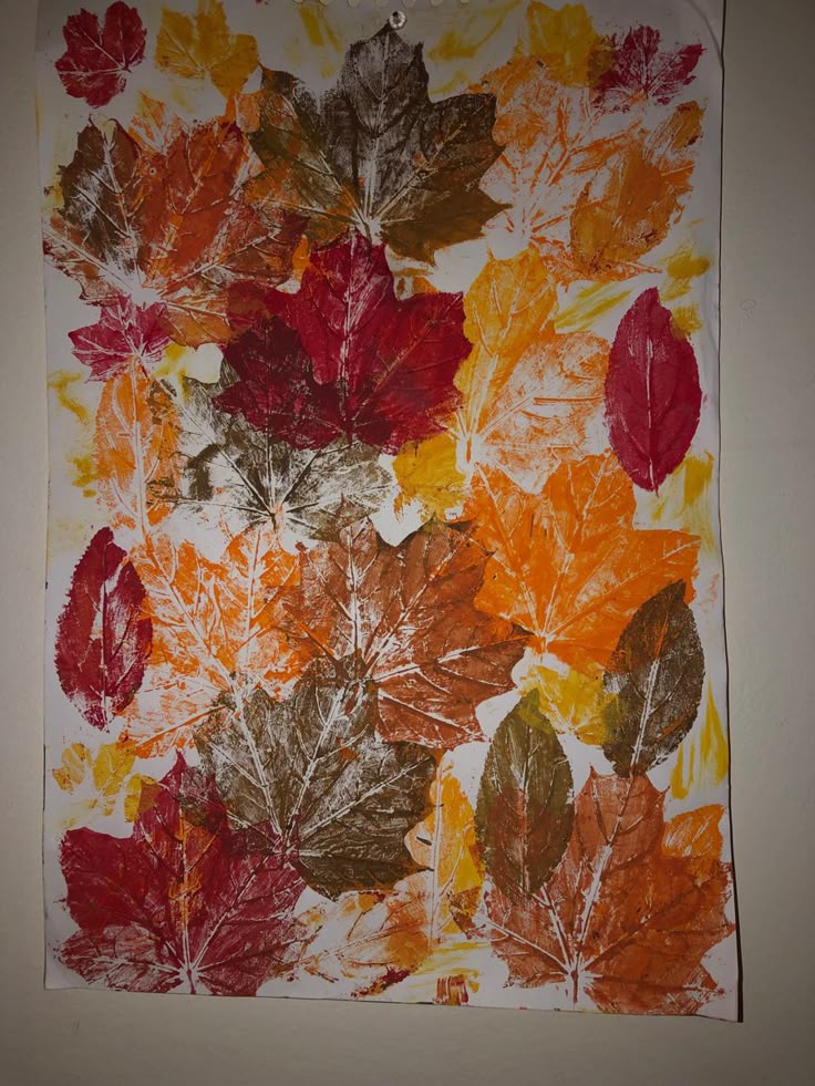 Fall kindergarten crafts