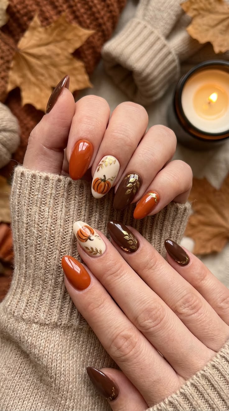 Halloween nails 