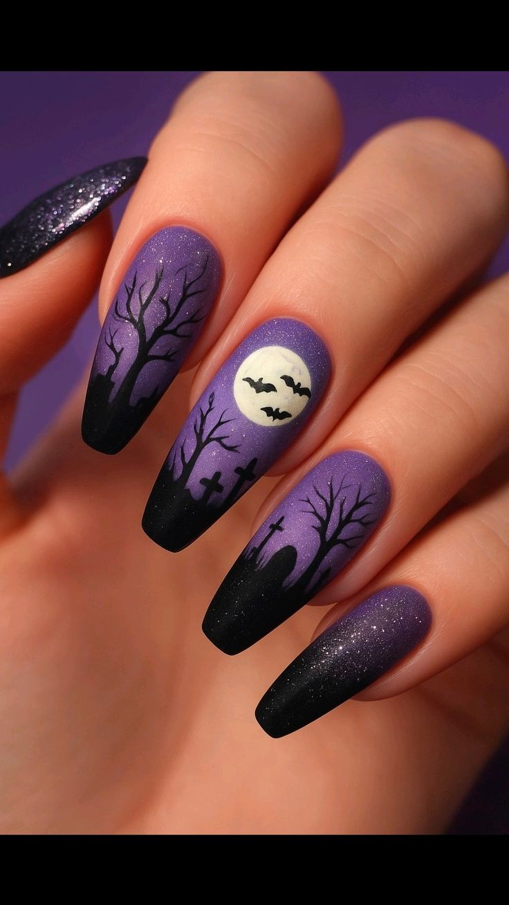 Halloween nails 
