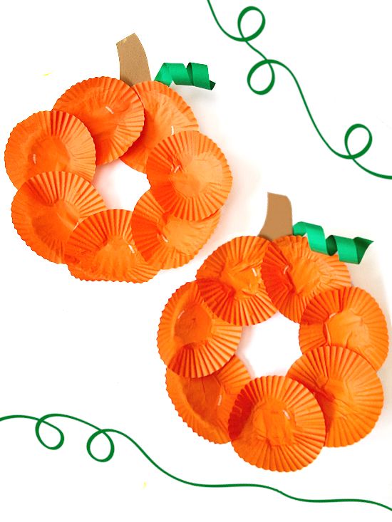 Kindergarten fall crafts