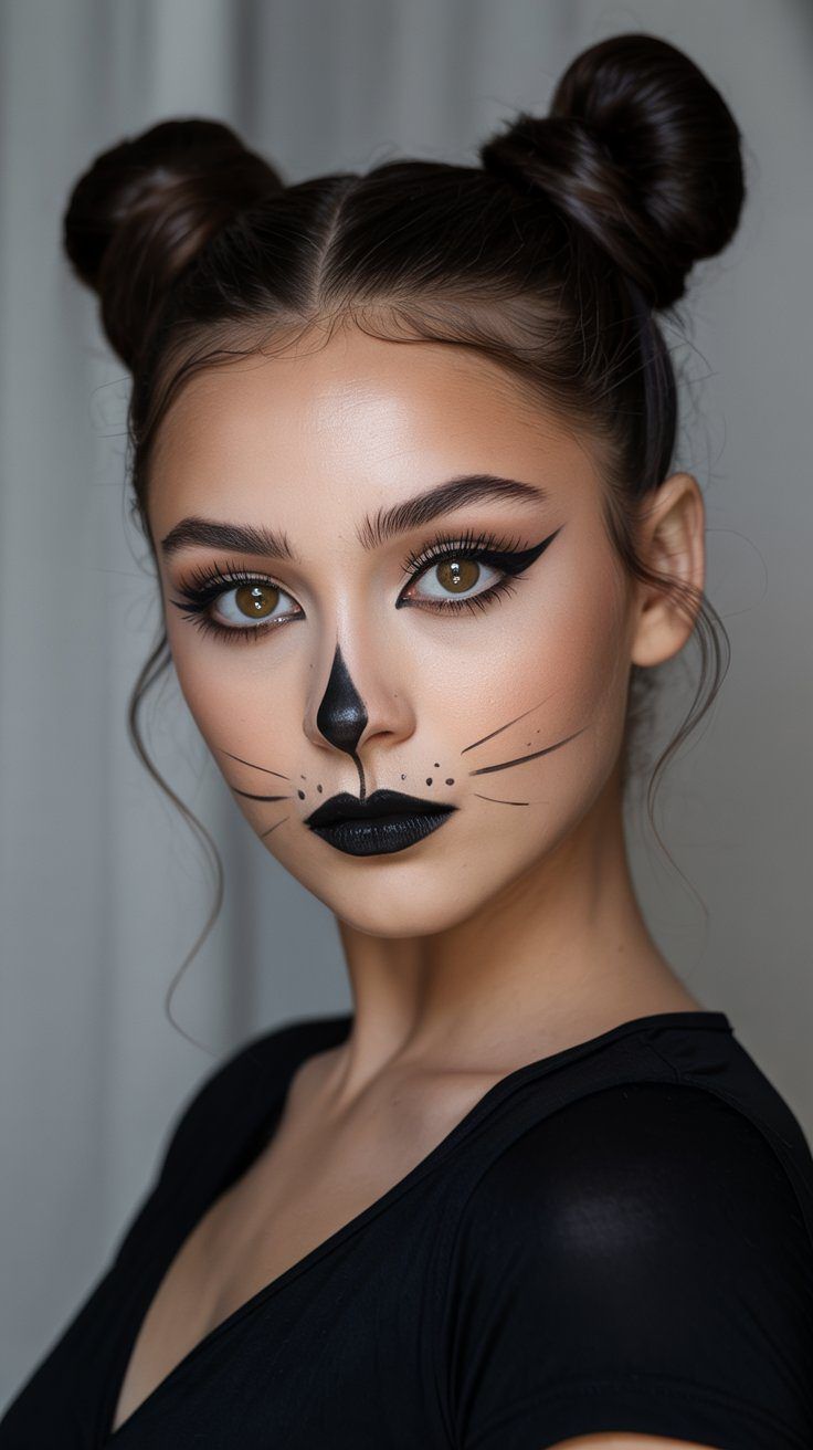 easy halloween makeup & costume ideas