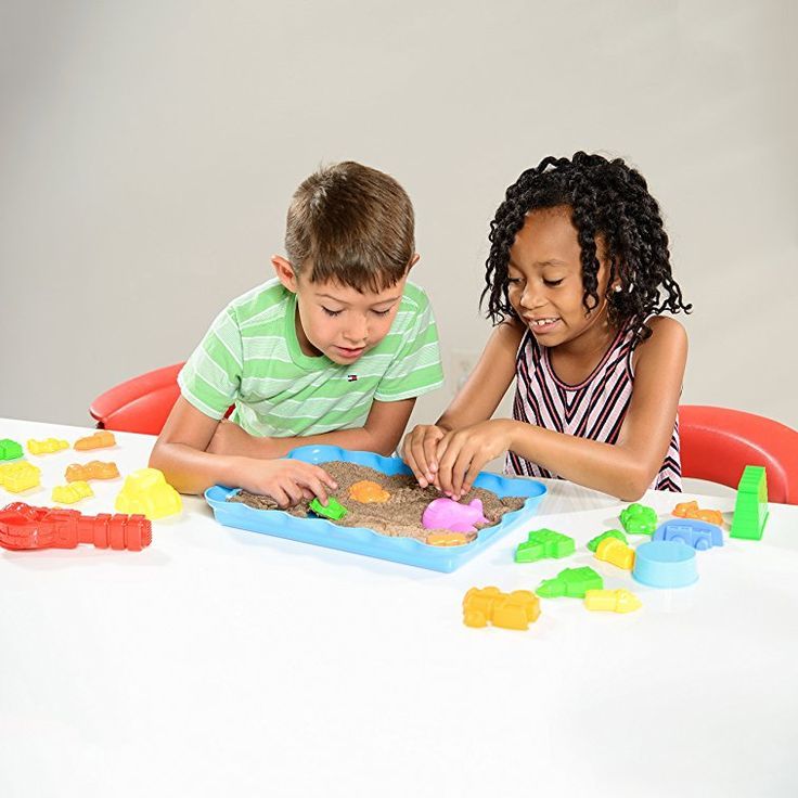 kinetic sand sensory bin ideas