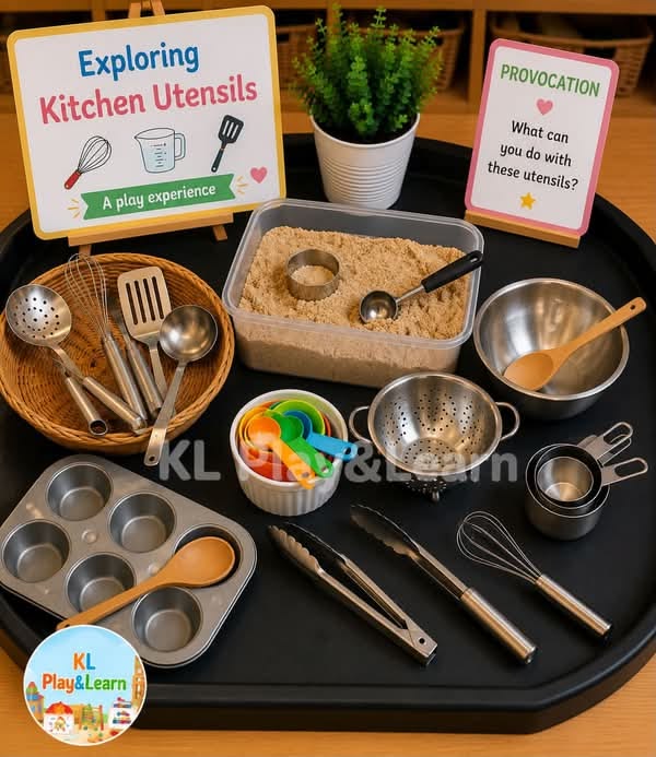kinetic sand sensory bin