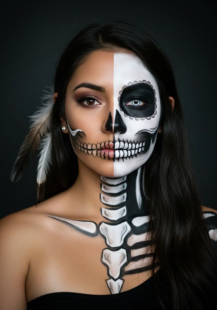 easy halloween makeup & costume ideas