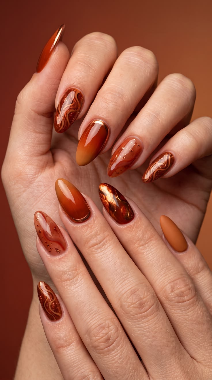 Chic November Nails