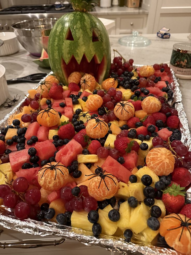 halloween fruit platter ideas kids will actually eat