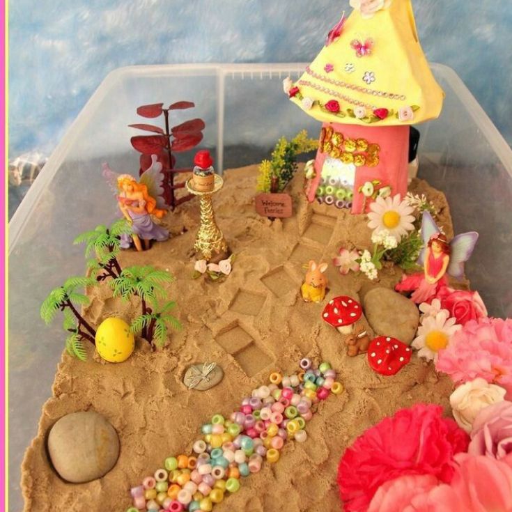 kinetic sand sensory bin ideas