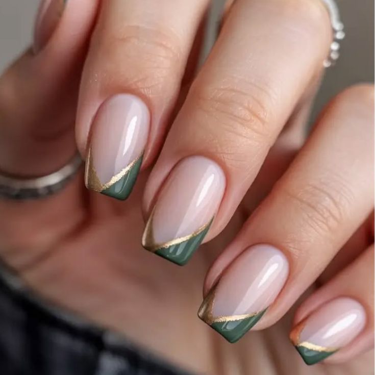 Thanksgiving Wedding Nails 