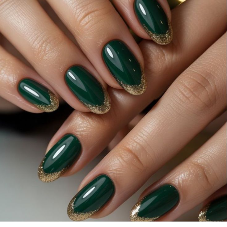 Thanksgiving Wedding Nails 