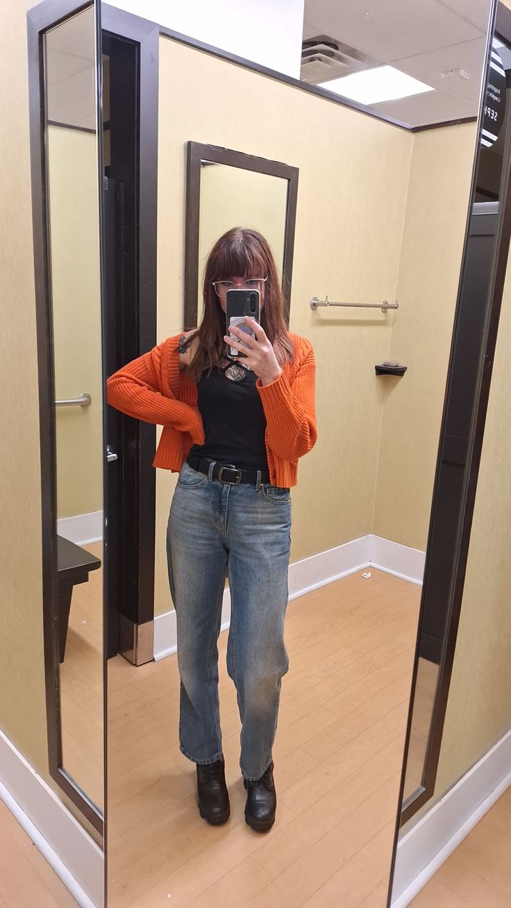 Chic Black-and-Orange Looks