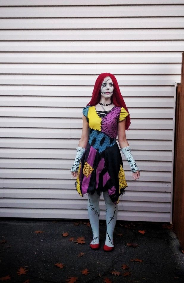 Sally Nightmare Before Christmas Makeup