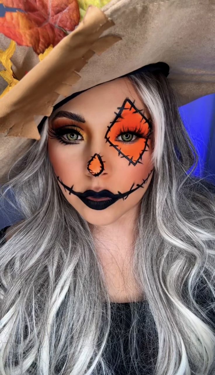 easy halloween makeup & costume ideas