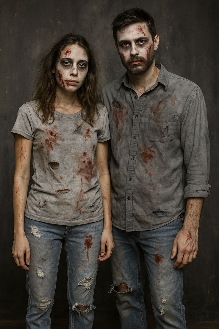 easy halloween makeup & costume ideas