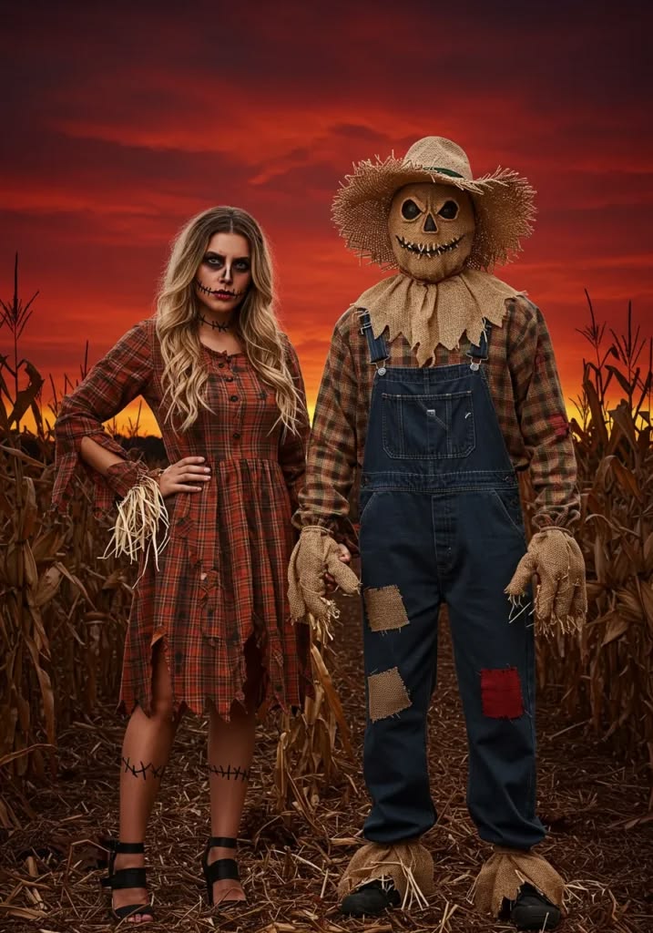 easy halloween makeup & costume ideas
